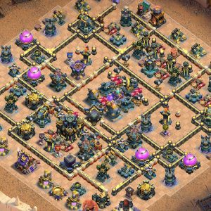Maze of Mayhem Pro Base for Clash of Clans