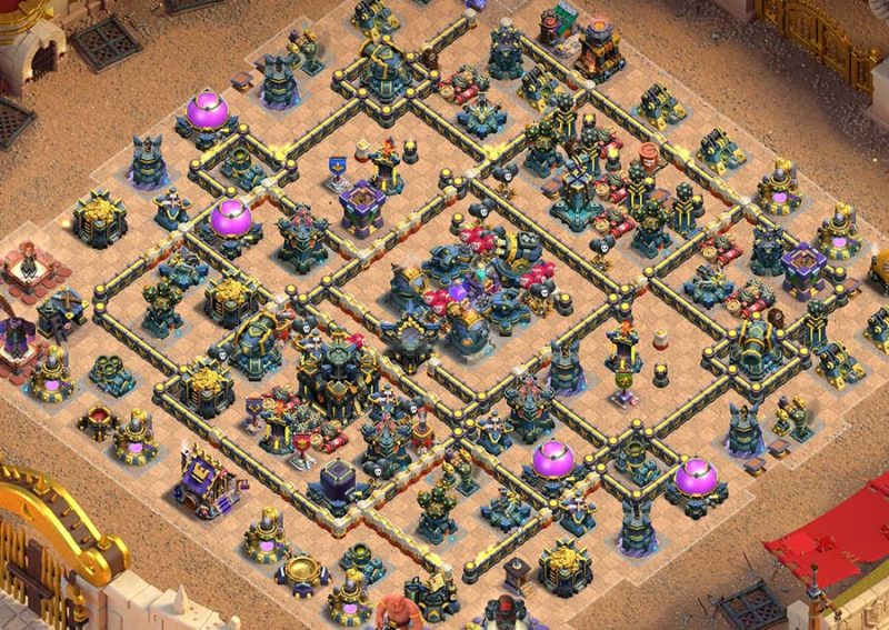 Maze of Mayhem Pro Base for Clash of Clans