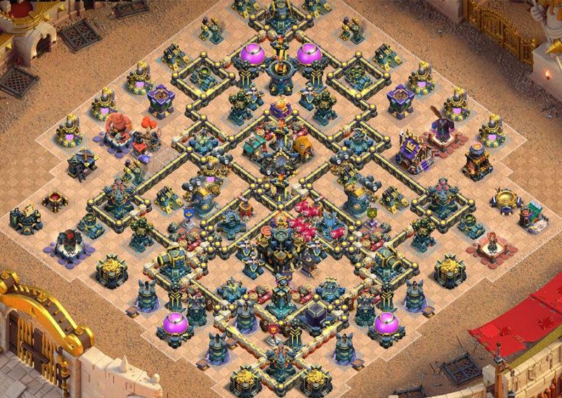 Doomspire Bastion Pro Base for Clash of Clans