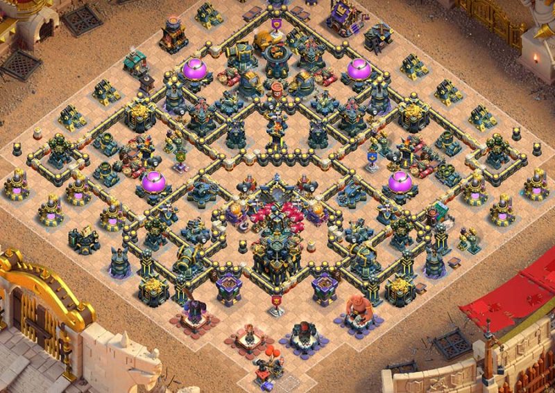 Hollow Dawn Pro Base for Clash of Clans
