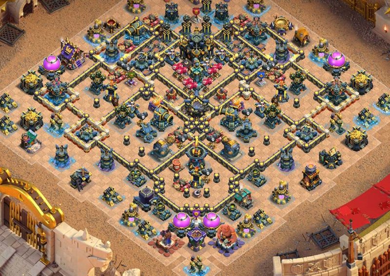Iron Reign Pro Base for Clash of Clans