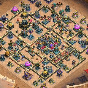 Obsidian Blaze Pro Base for Clash of Clans