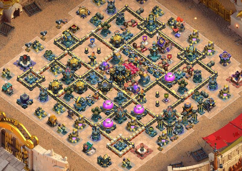 Shattered Vale Pro Base for Clash of Clans