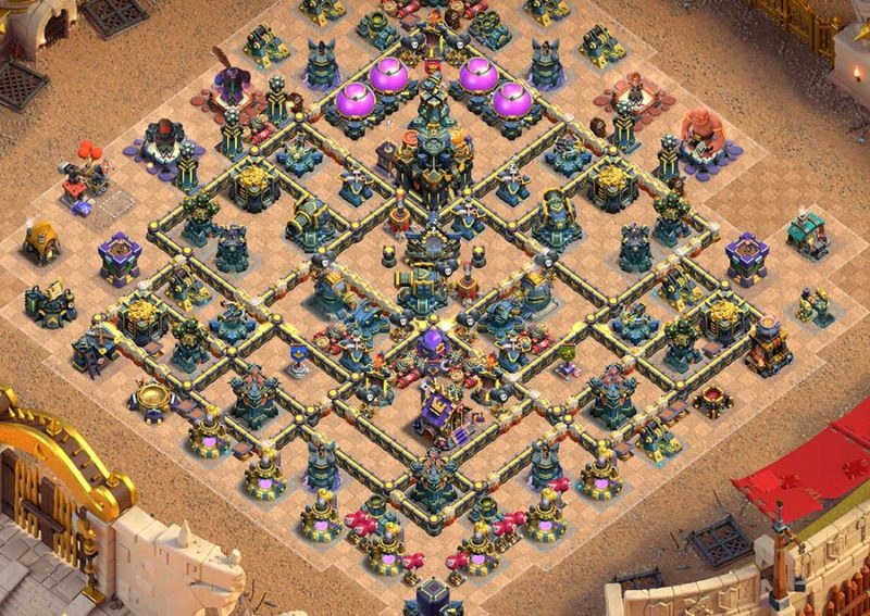 Thunder Rift Pro Base for Clash of Clans