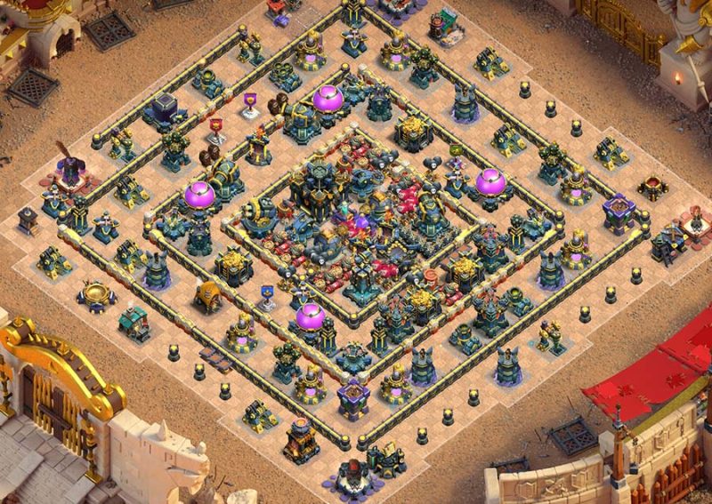 Vortex Shade Pro Base for Clash of Clans